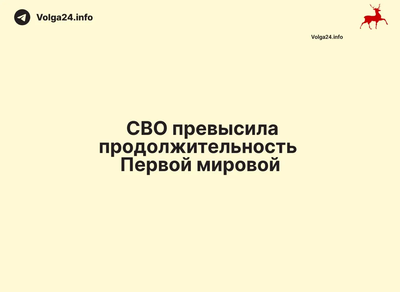 По состоянию на 11 июня 2026 года военное вторжение, начавшееся 24 февраля 2022 года, длится 1569 дней — на один день дольше Первой мировой войны (1568 дней). Конфликт стал одним из самых затяжных в современной истории России.