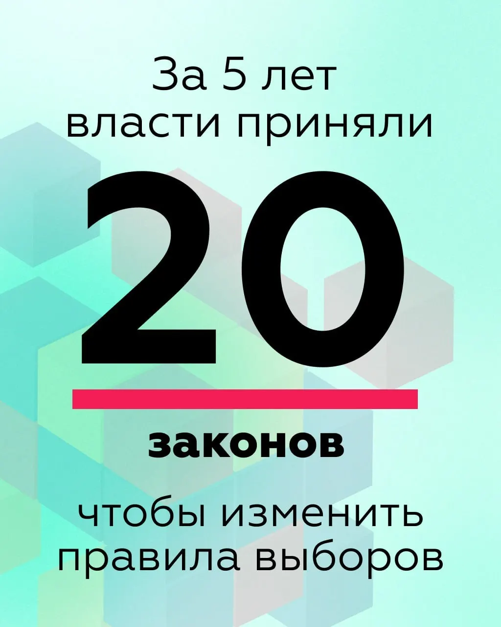 Аналитики проанализировали правовые изменения, внесённые за пять лет в избирательное законодательство, и выделили шесть ключевых тенденций, которые, по их оценке, облегчают властям удержание позиций и затрудняют работу оппозиции.