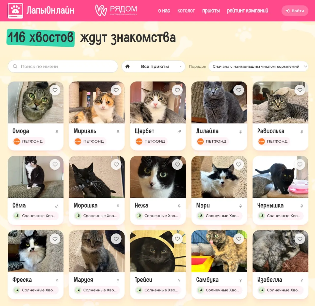 Новый сервис позволяет кормить котов дистанционно через автоматические кормушки и онлайн‑трансляции, объединяя приюты и благотворителей по всей стране.
