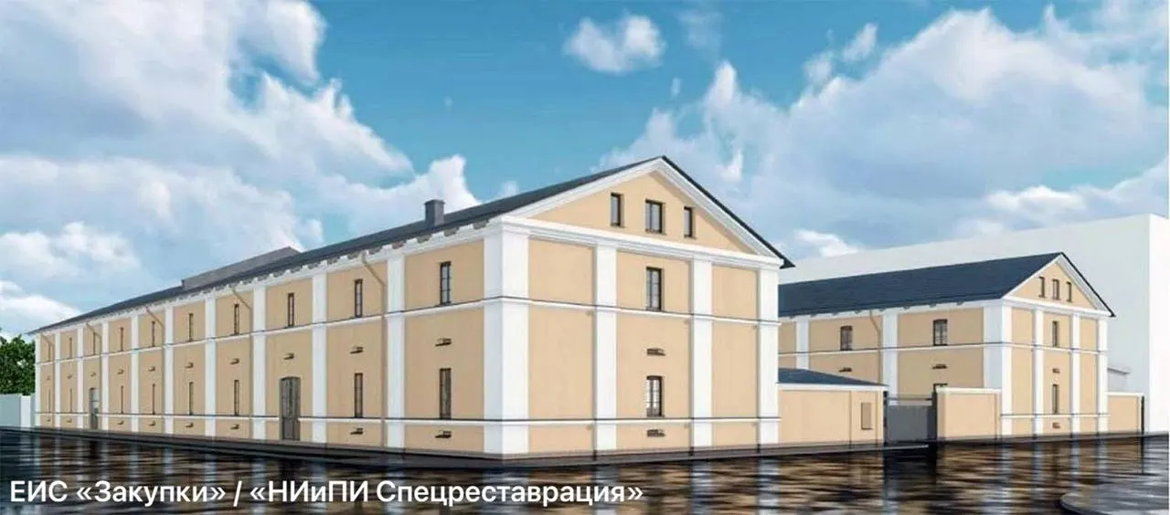 Планируется комплексная реставрация Измайловских складов с благоустройством территории; подрядчик оценил работы в 223,8 млн рублей, завершить их планируют к 1 августа 2028 года.