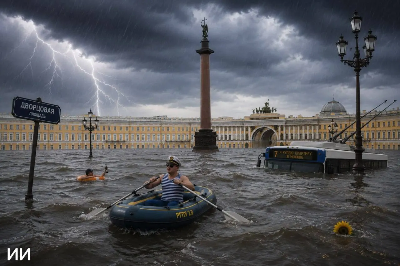 Штормовой ливень принес Санкт-Петербургу более трети месячной нормы осадков — план по осадкам выполнен досрочно.