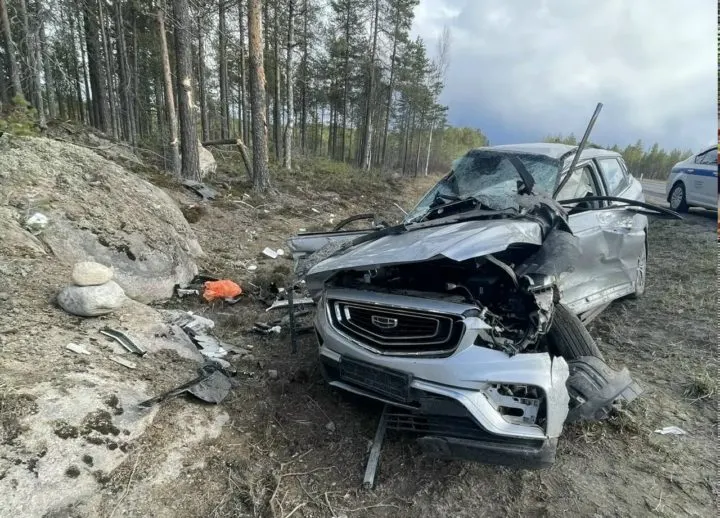 8 мая на 714 км трассы Р-21 в Сегежском районе автомобиль улетел в кювет и врезался в дерево. Пострадали 33‑летняя водитель и двое детей — 3 и 6 лет.