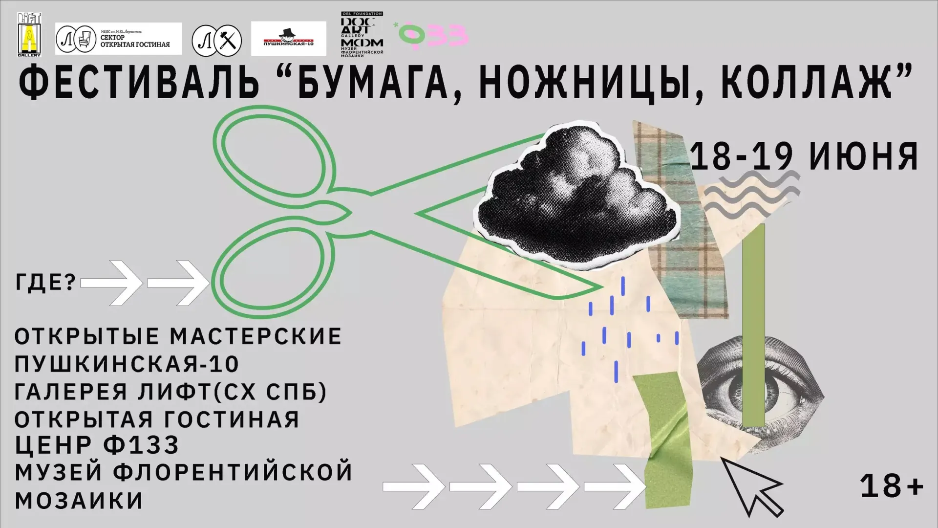 Погода наладится — до +25°C в выходные. Афиша: кинофестиваль, выставка Билибина, коллажный фестиваль, экоярмарка, концерты и ещё несколько событий по городу.