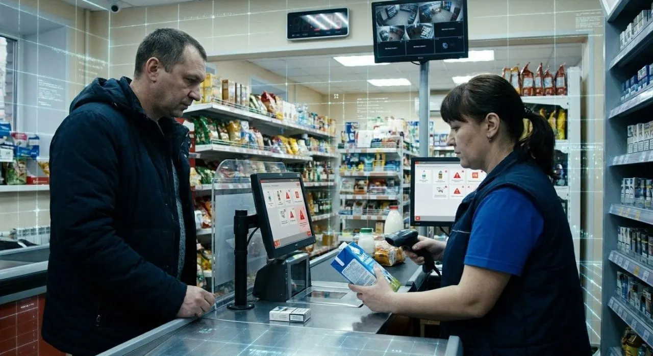 С 1 сентября система будет фиксировать продажи просроченных товаров на кассе, формировать проект постановления и направлять его в контролирующие органы; уведомления о штрафах будут приходить в личный кабинет на «Госуслугах».