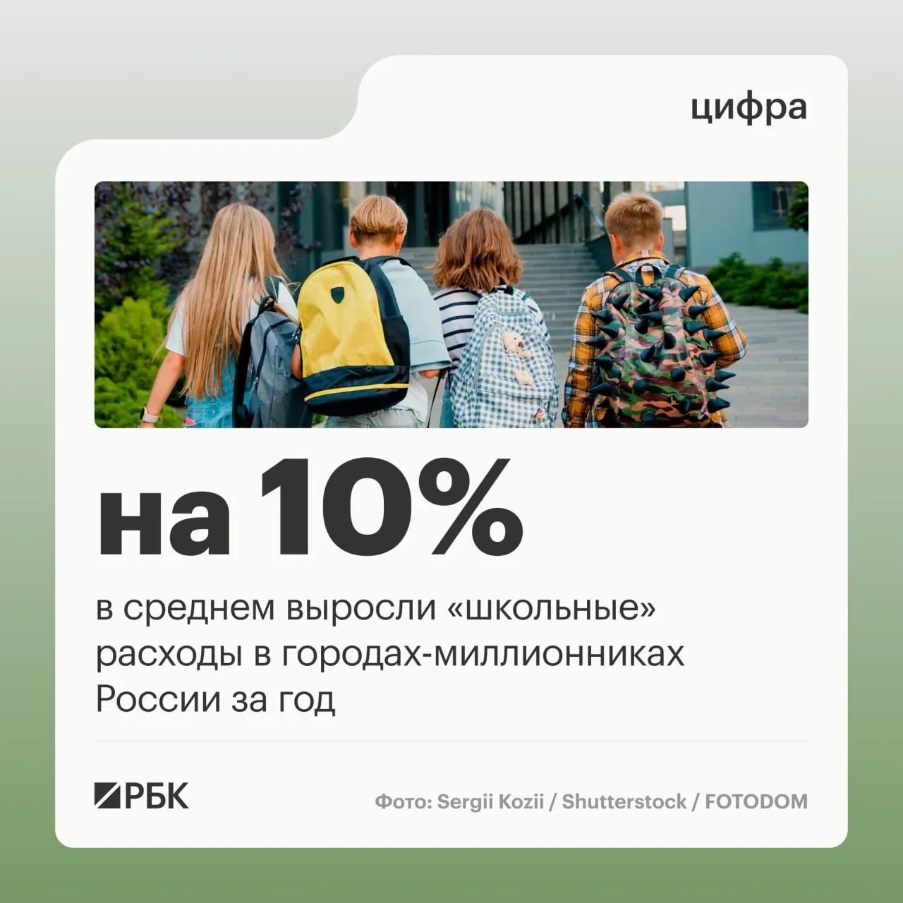 Средние траты на школьную подготовку в крупнейших городах страны составляют 15,2–21 тыс. рублей на ребенка, рост сохраняется.