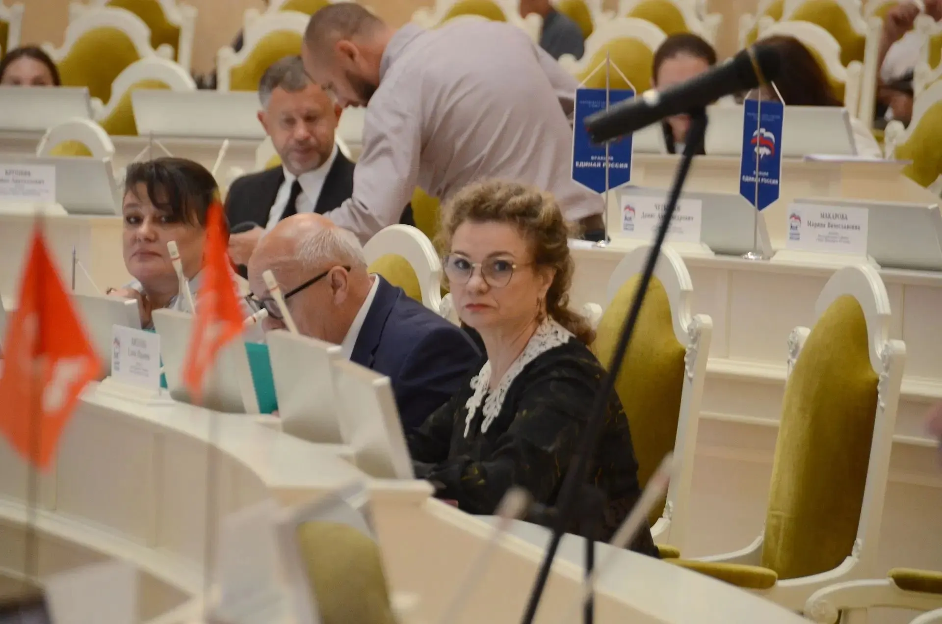 Депутат Санкт-Петербургского Заксобрания признана виновной в мошенничестве; суд вынес условный срок и штраф.