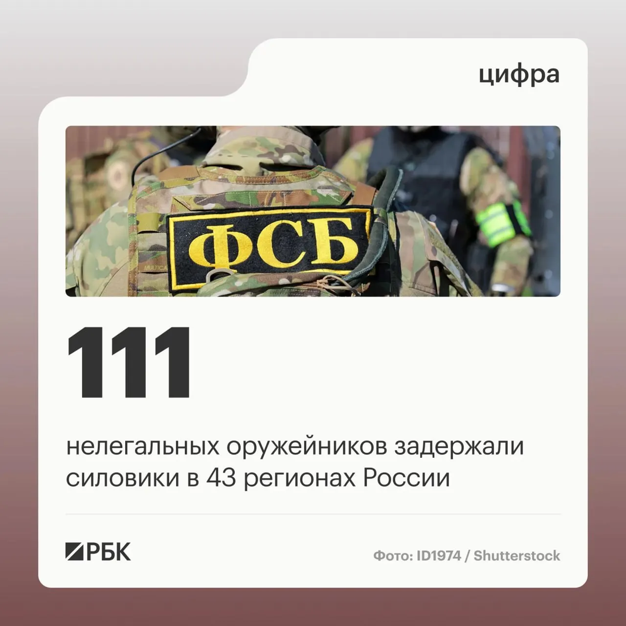 Операции прошли в 43 регионах. Задержанные занимались восстановлением боевых характеристик гражданского оружия в подпольных мастерских и его продажей.