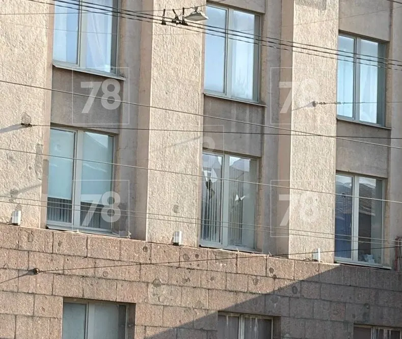 49-летний задержанный; по данным полиции, он бросал камни в окна административного здания на Литейном проспекте. По делу возбуждено протокольное производство по статье «мелкое хулиганство»; решение о возбуждении уголовного дела пока не принято.