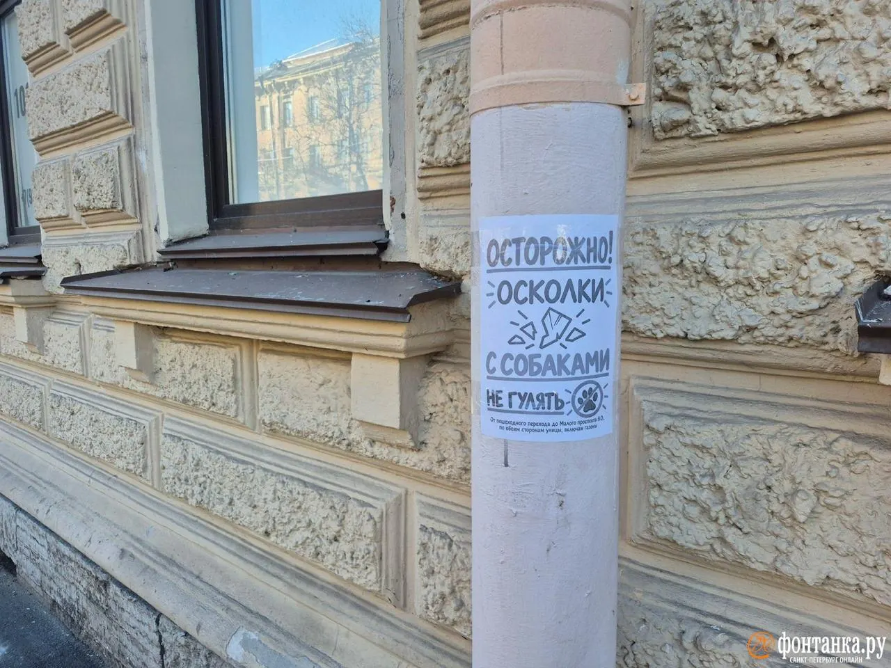 После ночи 18 октября на Васильевском острове спасатели ликвидировали пожар на крыше клиники, улица перекрыта, осколки разбросаны; жители призывают соблюдать безопасность и не выпускать собак на газоны.